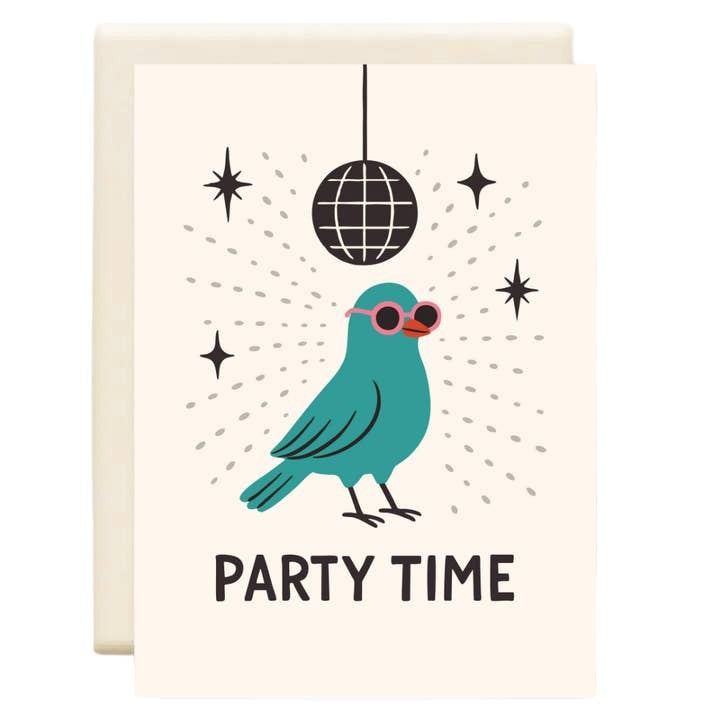 Party Time Birthday Card