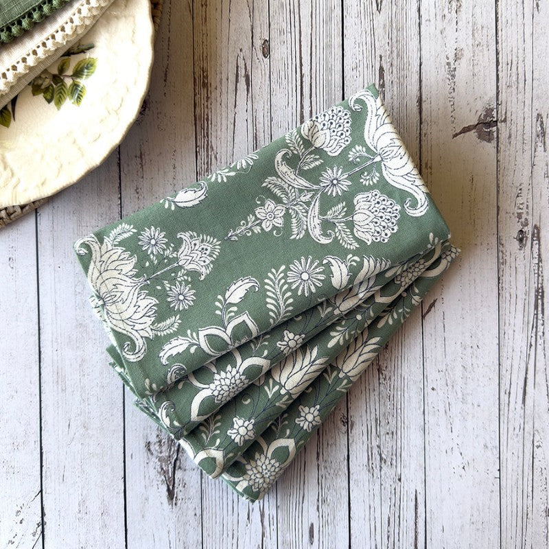 Lotus Cotton Napkins, Set of 4