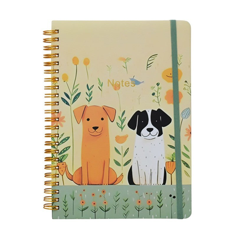 Dogs Hard Cover Notebook - 80 Pages