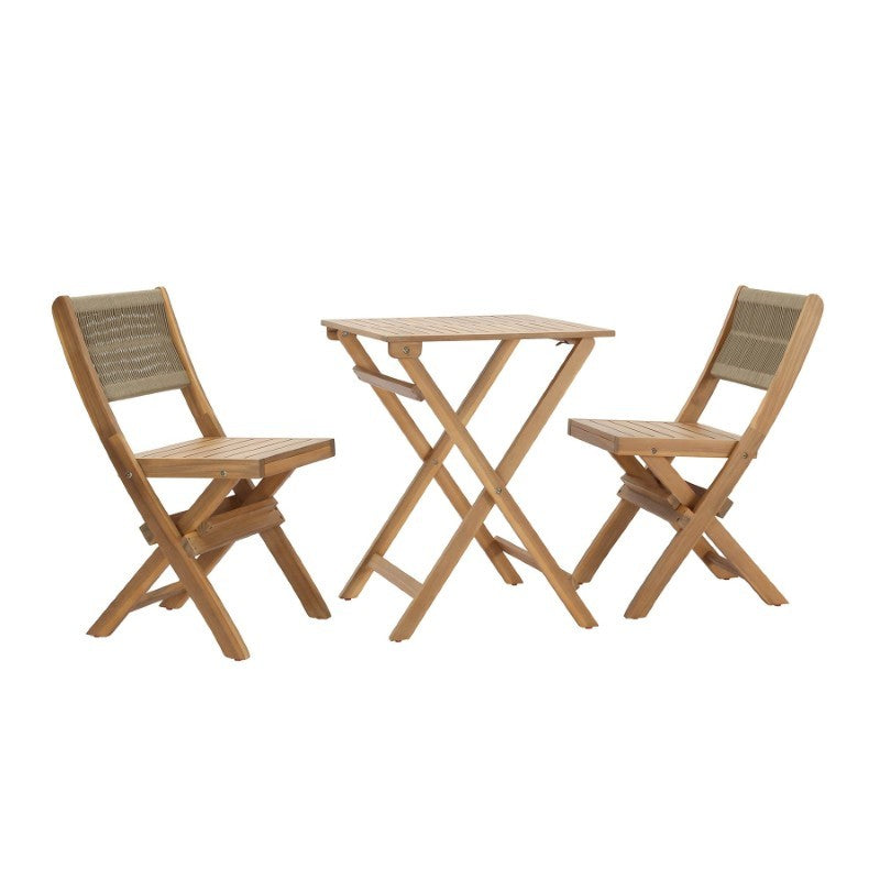 Foldable Bistro Set (1 Table &amp; 2 Chairs)
