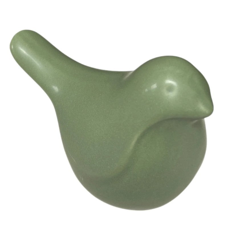 Green Ceramic Bird
