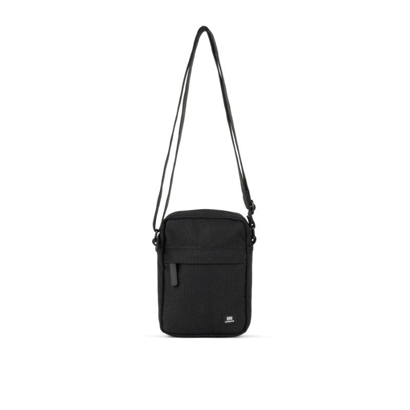 All Black Bond Pocket Crossbody Bag in Ash