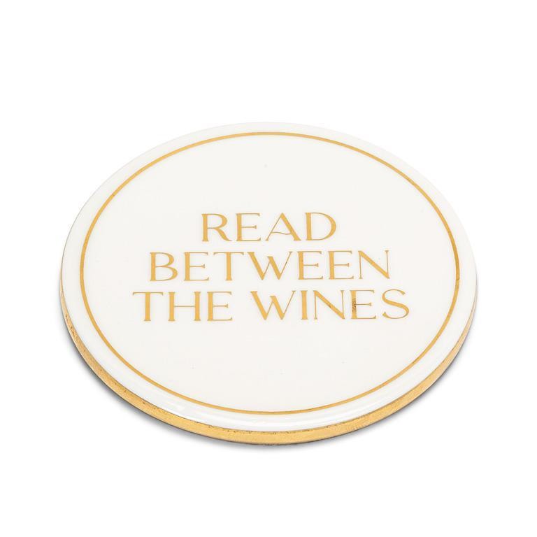 Read Between the Wines Coaster
