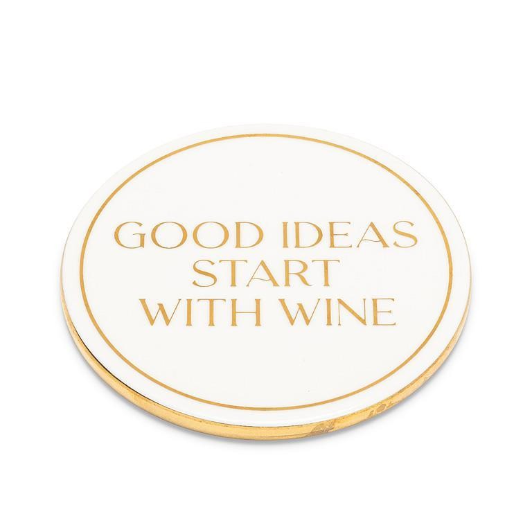 Good Ideas Start with Wine Coaster