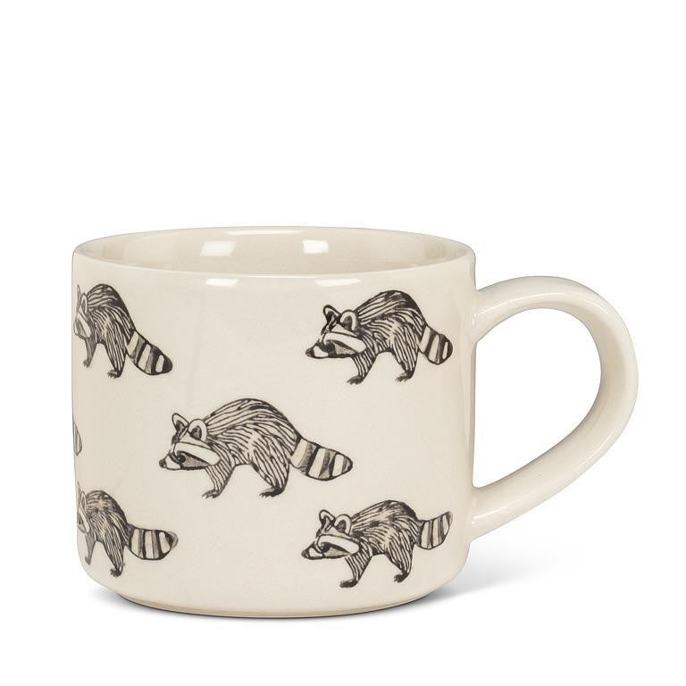 Allover Raccoon Stamp Mug