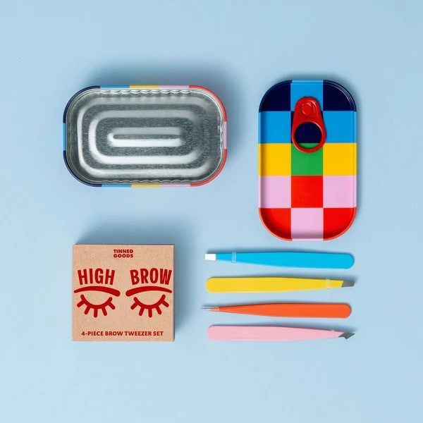 High Brow - 4 Piece Tweezer Set