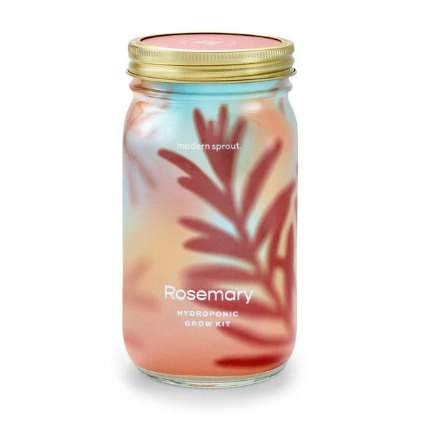 Rosemary Hydroponic Grow Kit Jar