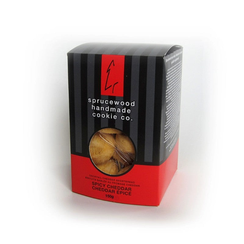 Spicy Cheddar - Savoury Shortbread, 150g