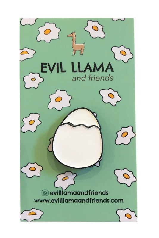 Egg Enamel Pin
