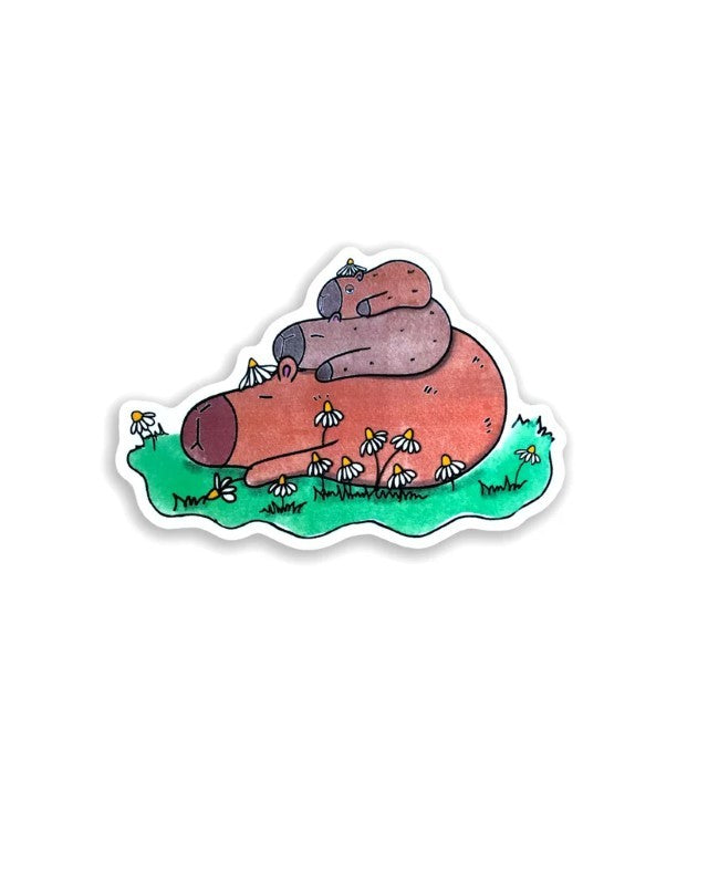 Capybara Sticker