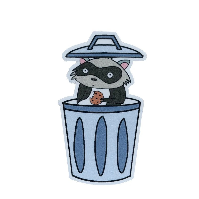 Trash Panda Raccoon Sticker
