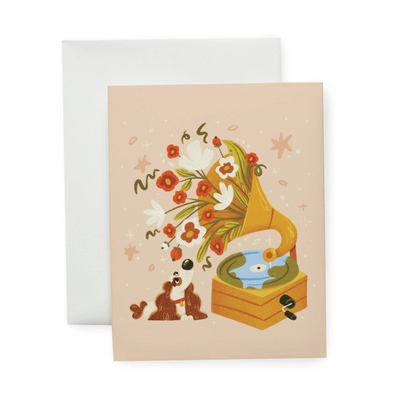 Earth Sounds Greeting Card