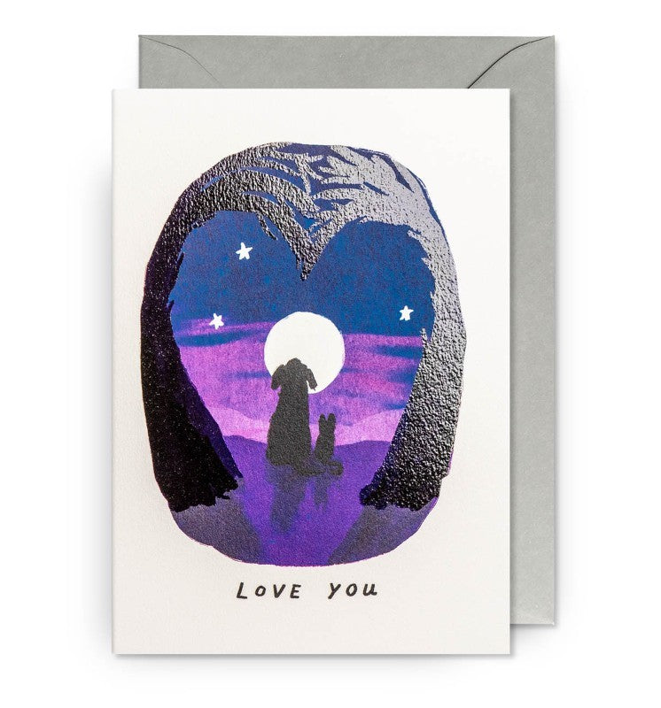 Cat &amp; Dog Love You Greeting Card