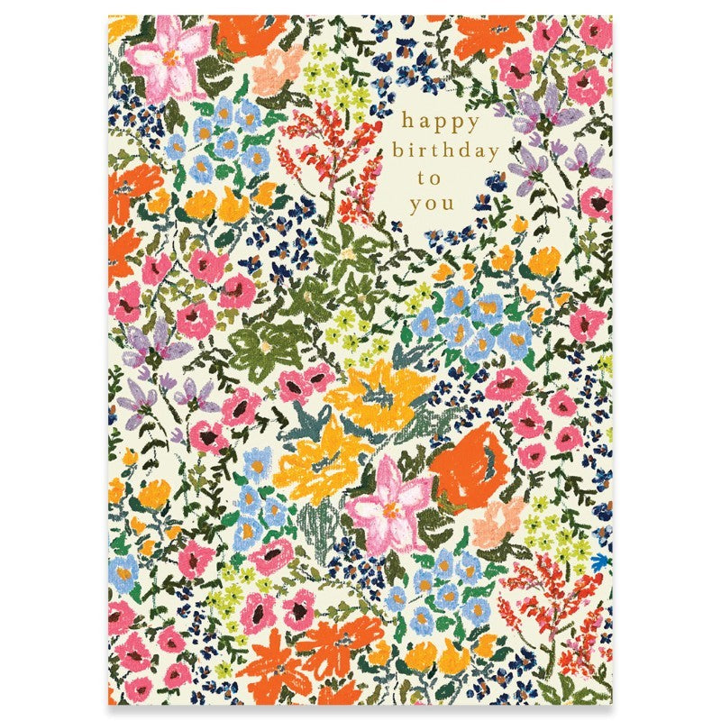 Garden Birthday Card