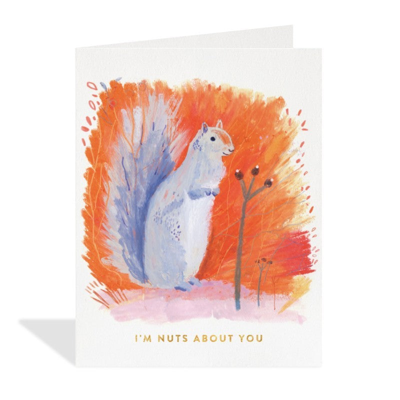 Woodland Squirrel Greeting Card