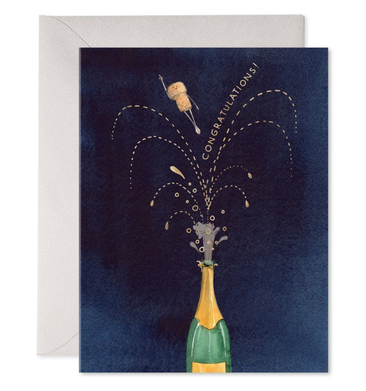 Flying Cork Congratulations Greeting Card