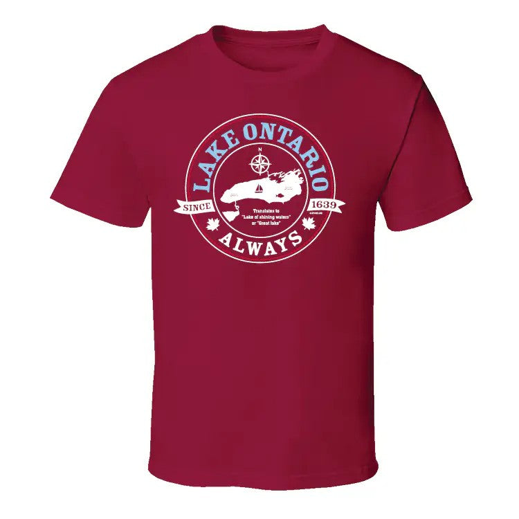 Cardinal Red Lake Ontario Always T-Shirt