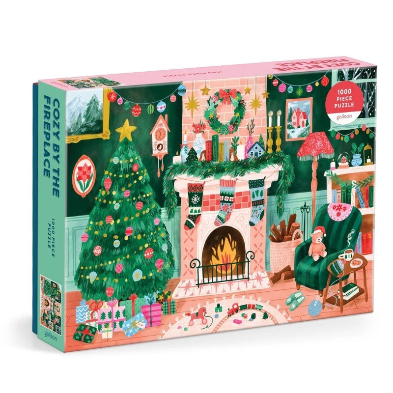 Cozy by the Fireplace | 1000 Piece Puzzle