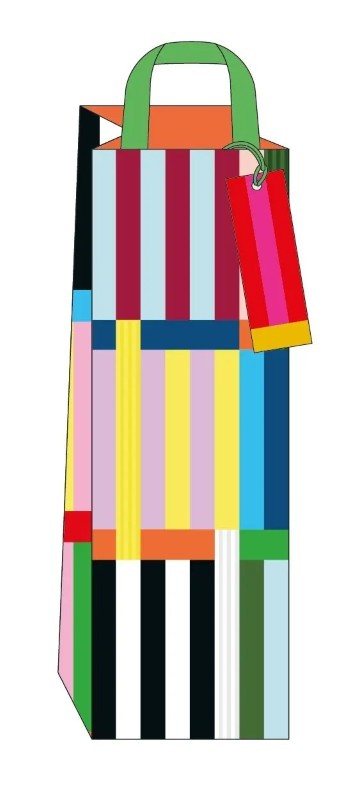 Colours Bottle Gift Bag