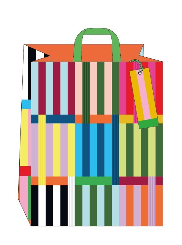 Large Colours Gift Bag