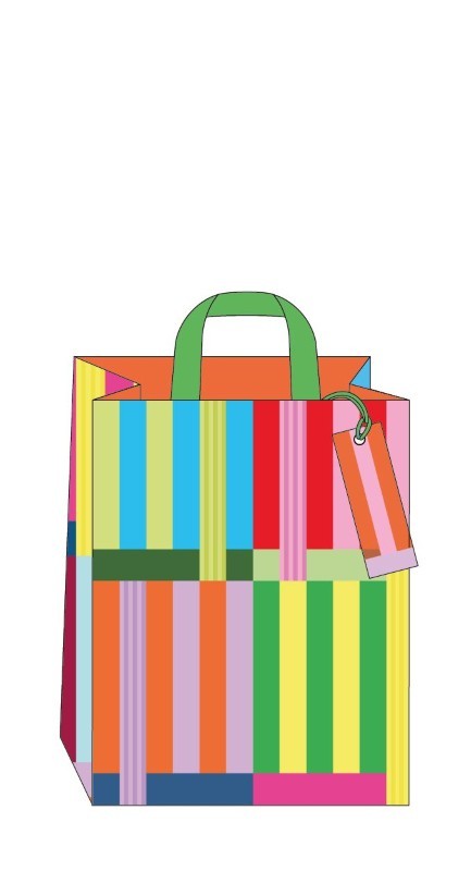 Medium Colours Gift Bag
