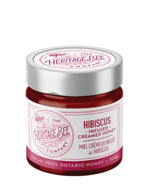 Hibiscus Creamed Honey, 300g