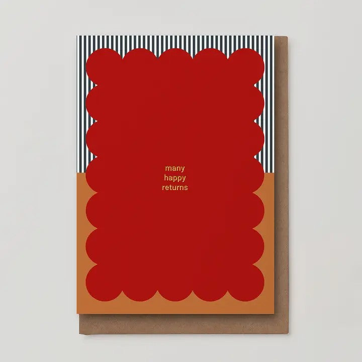 Many Happy Returns Birthday Card