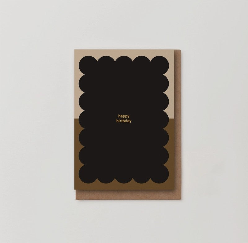 Gold Foil Birthday Card