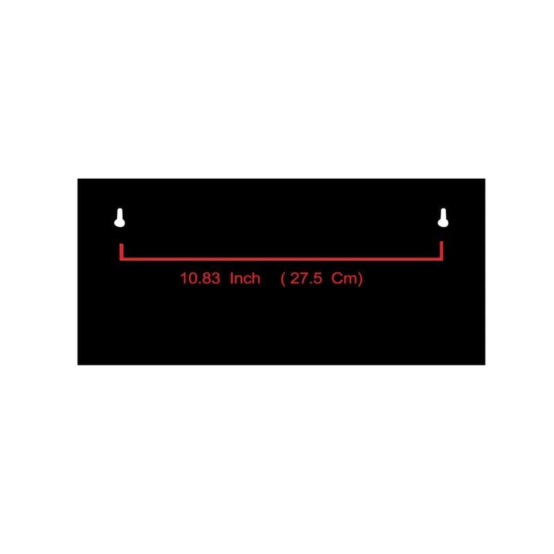 Black Steel Envelope Mailbox