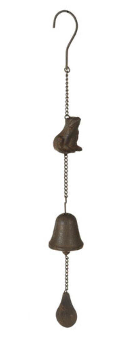 Cast Iron Garden Critter Bell Windchimes