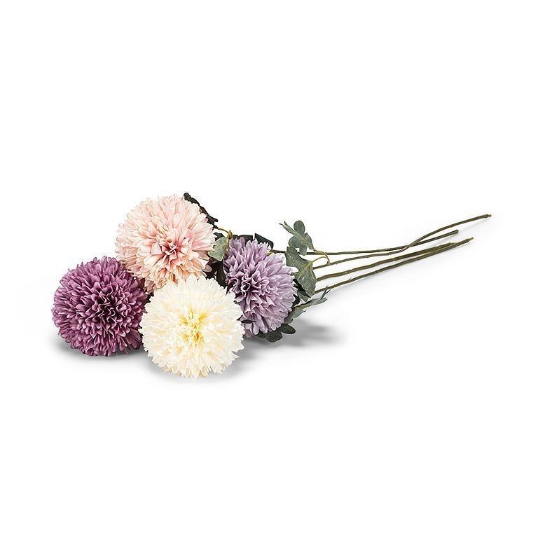 Assorted Ball Flower Stems, 21&quot;H
