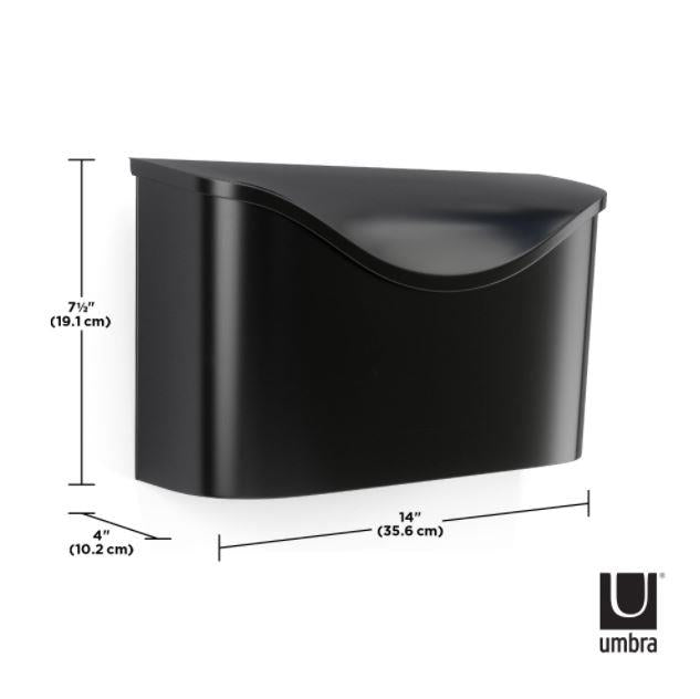 Umbra Postino Black Mailbox