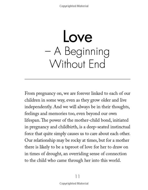 Mindful Thoughts for Mothers Hardcover Book