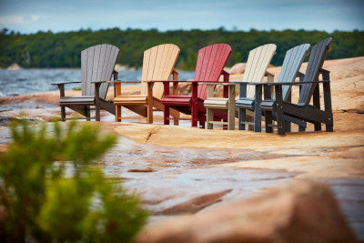 Plastics Classic Muskoka Chair Moss Danforth