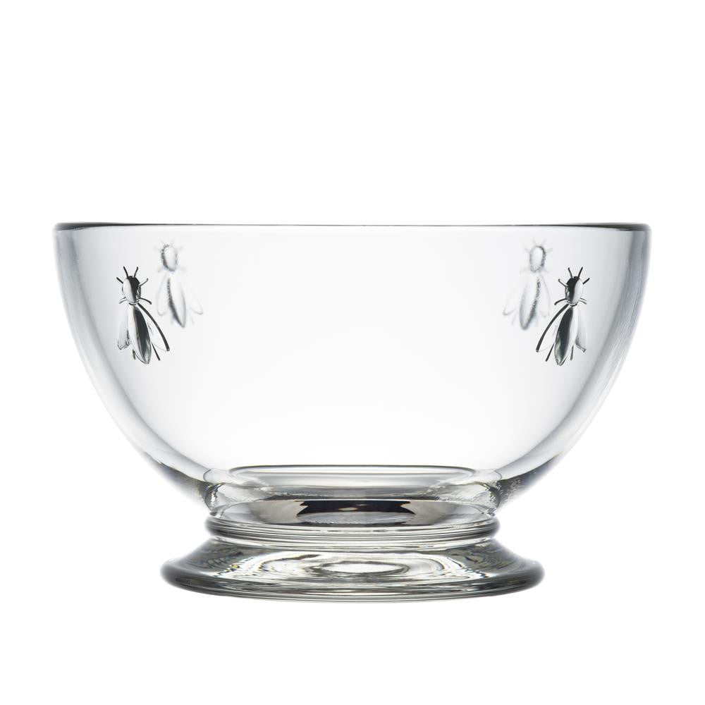 La Rochere Bee Glass Footed Bowl 
