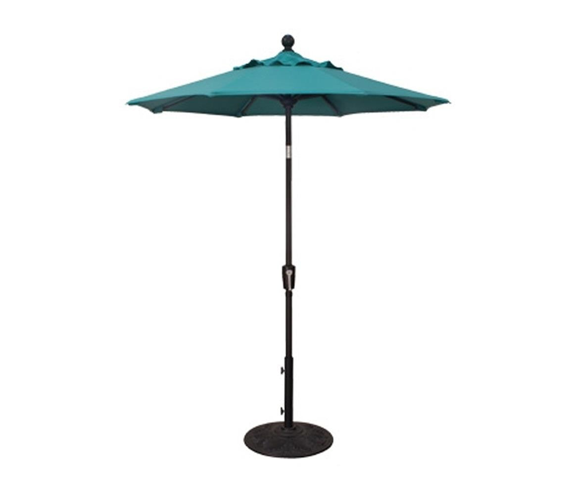 6' Round Button Tilt Patio Umbrella