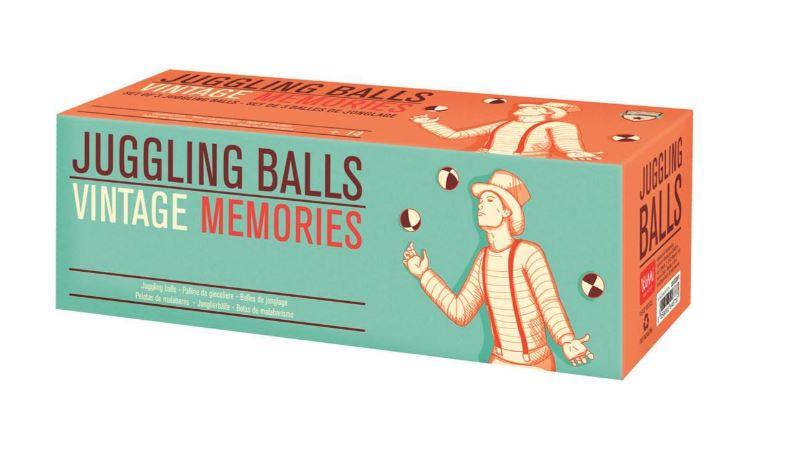 Vintage Memories Juggling Balls, Set of 3
