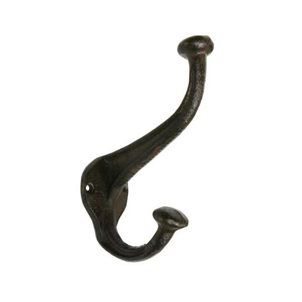 Large Ancha Double Hook, Brown