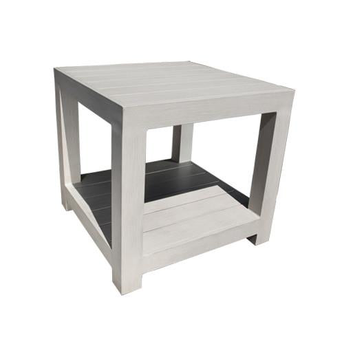Venice 23" Outdoor Square Side Table