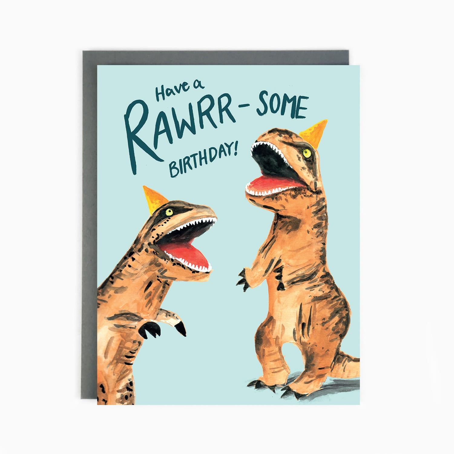 Dinosaur Birthday Card