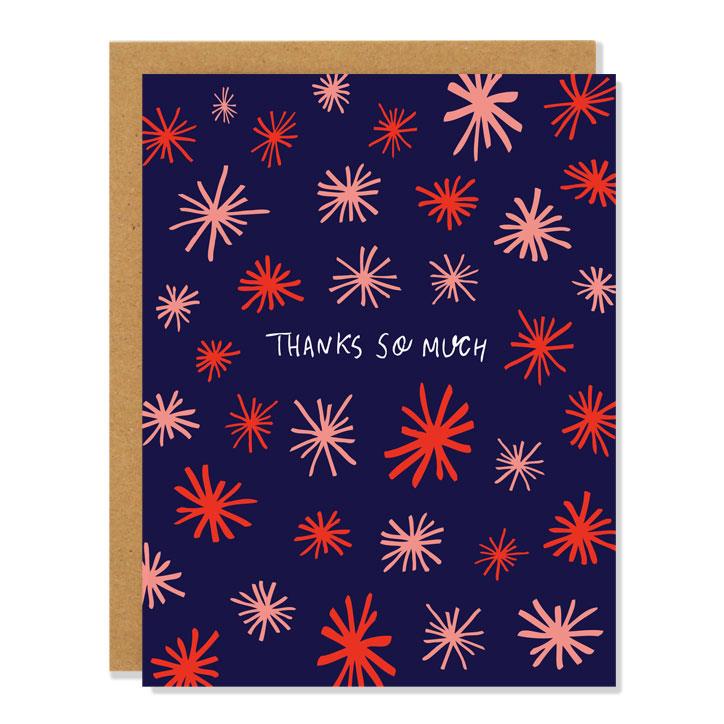 Asterisk Thank You Card
