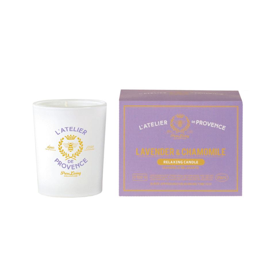 L'Atelier de Provence Lavender and Chamomile Relaxing Candle, 20 Hours