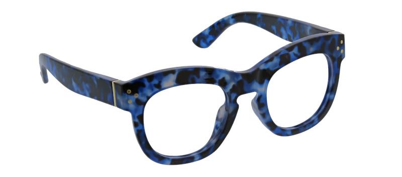 Bravado Navy Tortoise Bluelight Reading Glasses