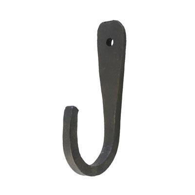 Hand-Forged Black Flat Hook
