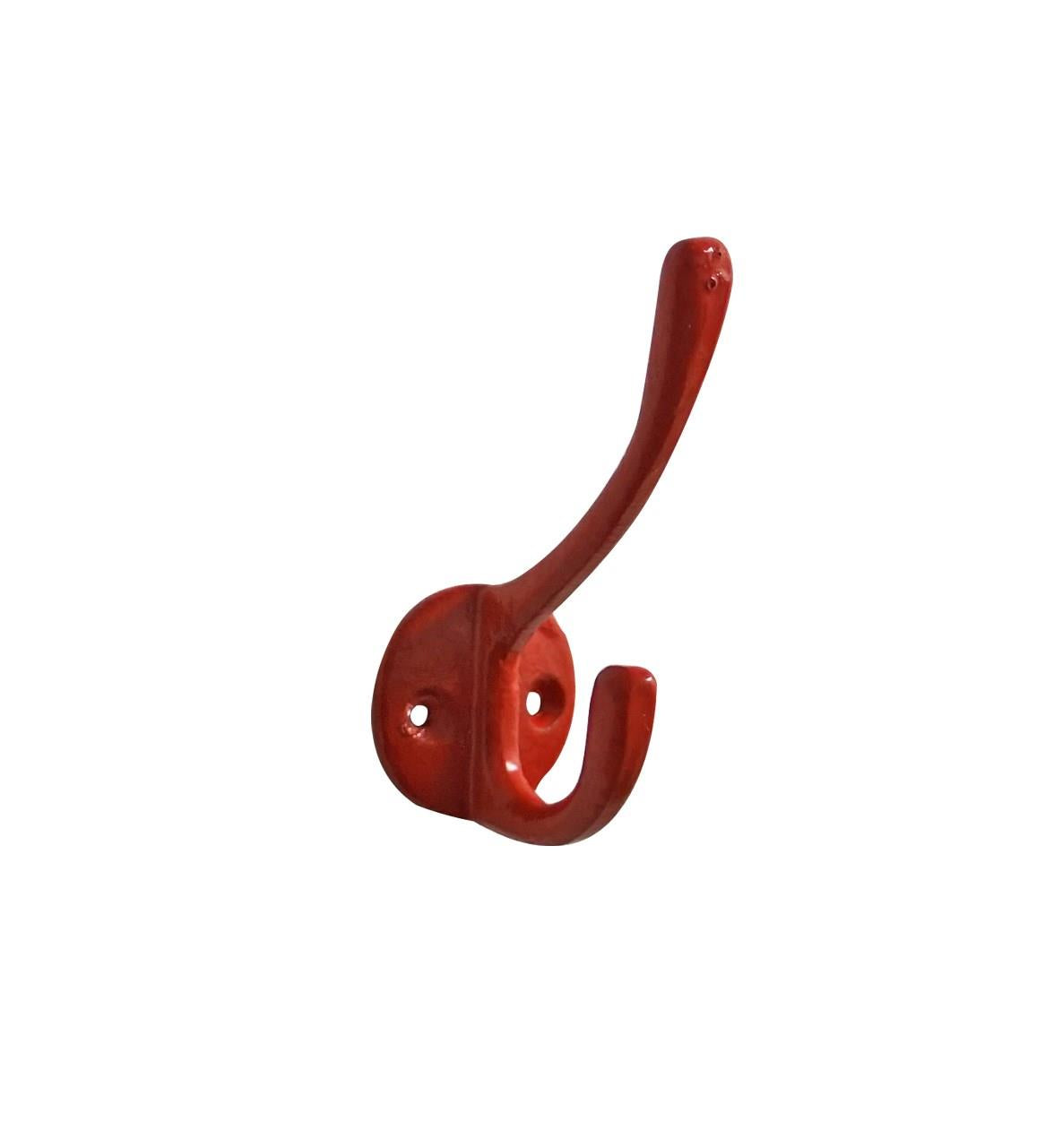 Red Antique Mini Double Hook