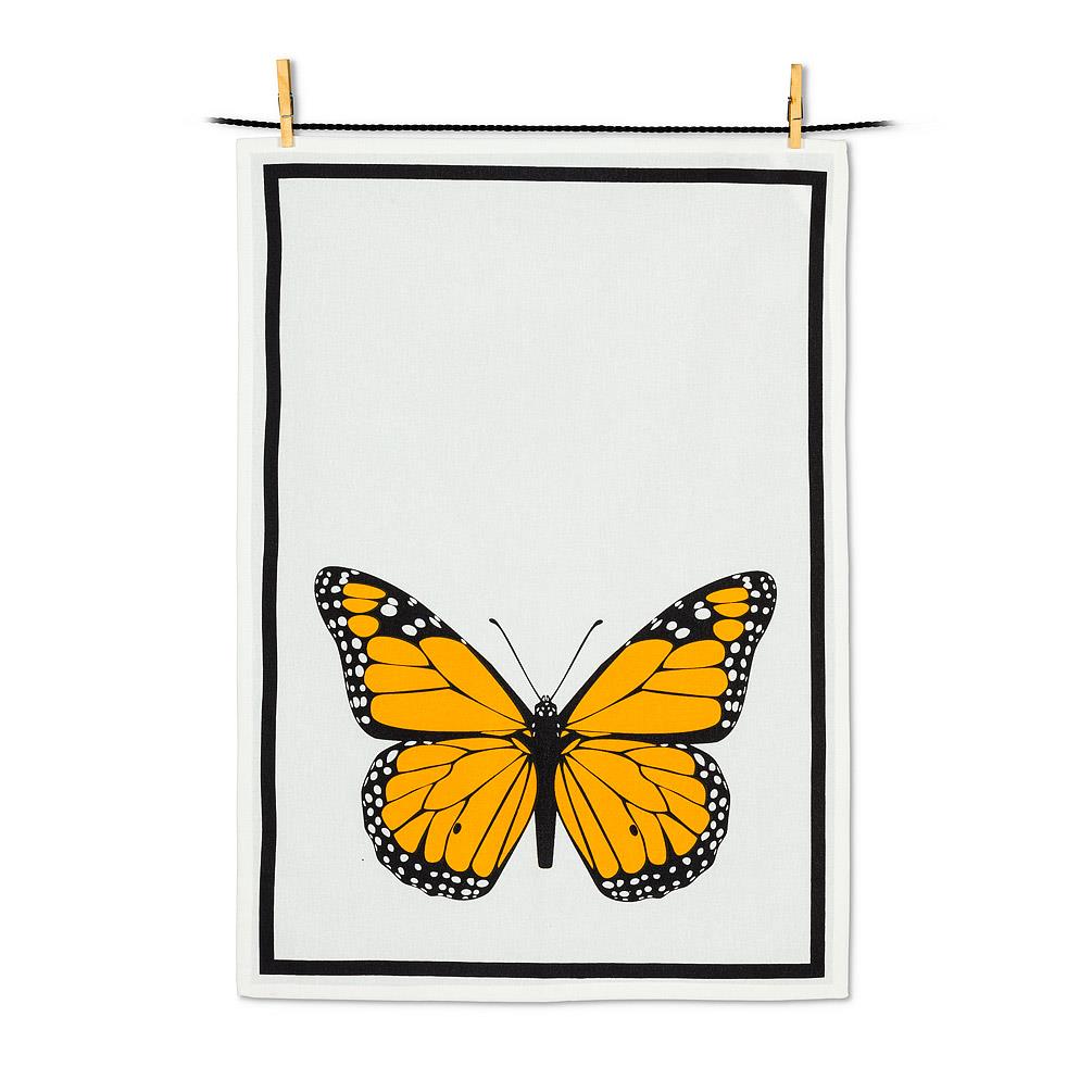 Monarch Butterfly Cotton Tea Towel
