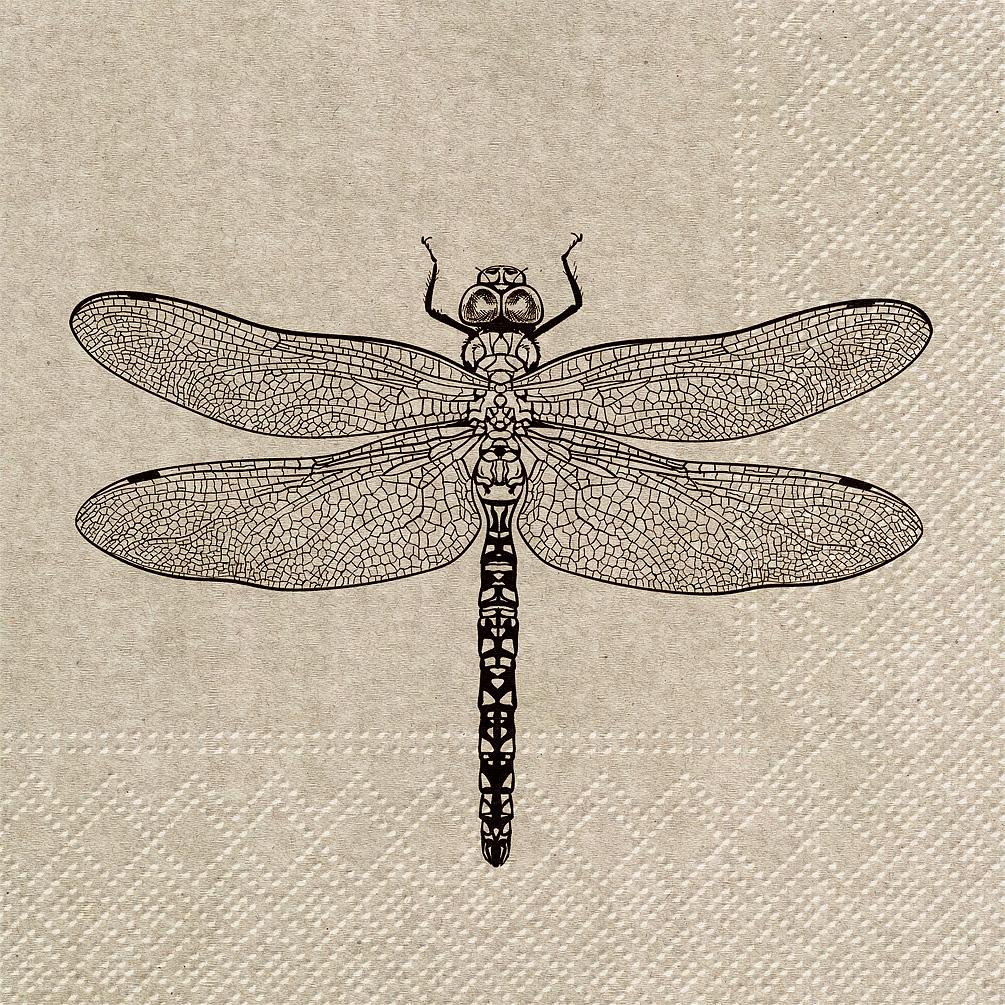Dragonfly Luncheon Napkins, Pack/20