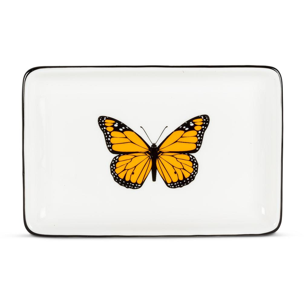 Monarch Butterfly Rectangular Tray