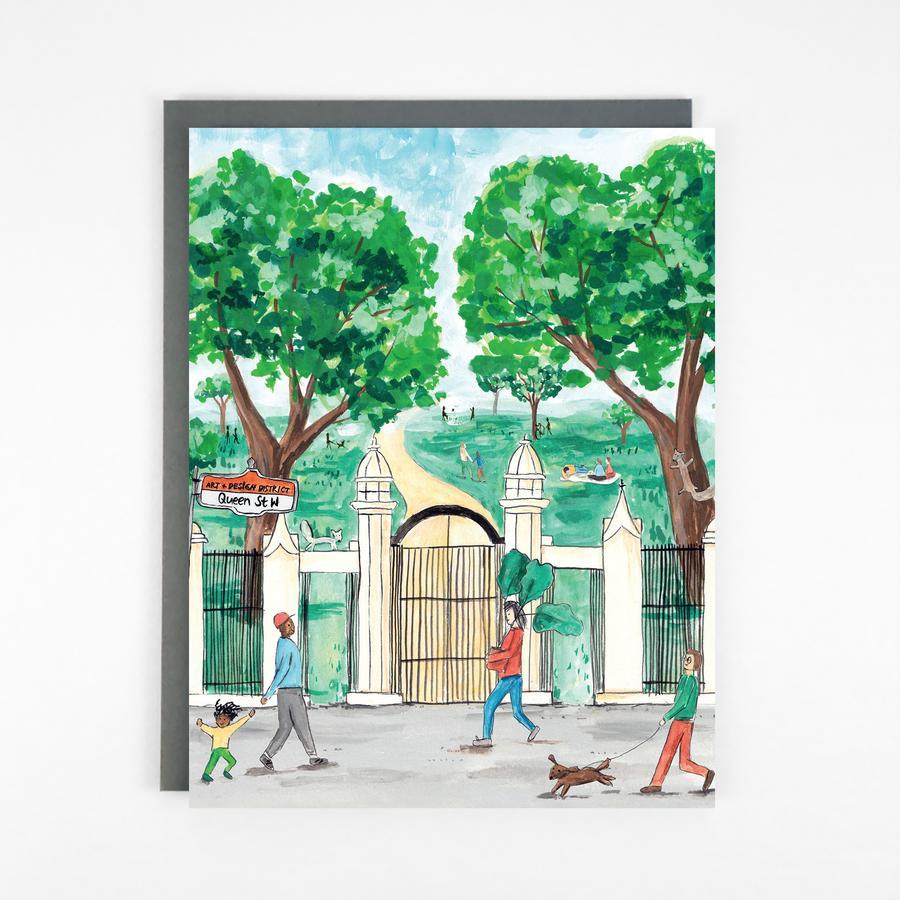 Made in Brockton Village Bellwoods Greeting Card