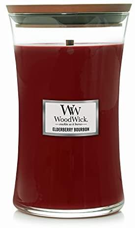 Elderberry Bourbon Woodwick Candle